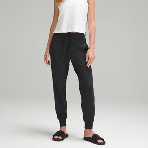 Ready to Rulu High-Rise Jogger Full Length Black